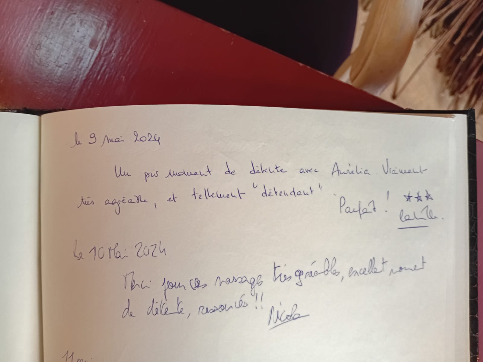 Page du livre d'or 9